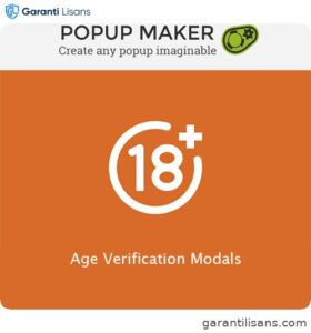 Popup Maker – Age Verification Modals