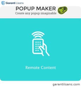Popup Maker – Remote Content