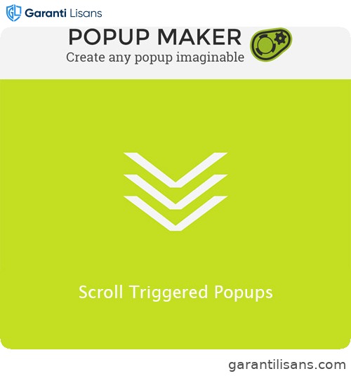Popup Maker – Scroll Triggered Popups