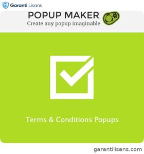 Popup Maker – Terms & Conditions Popups