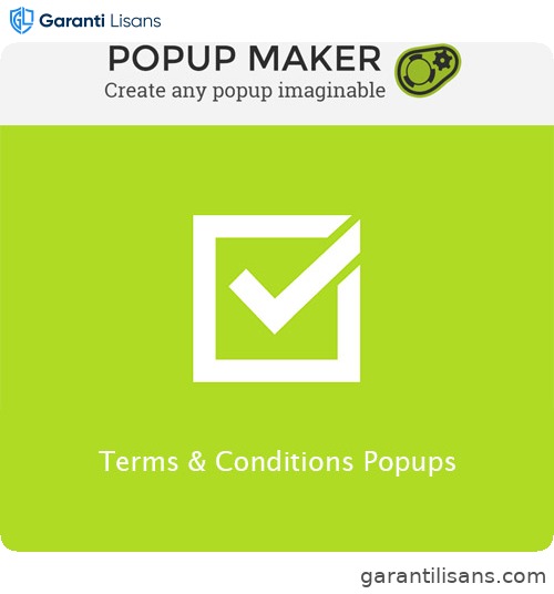 Popup Maker – Terms & Conditions Popups