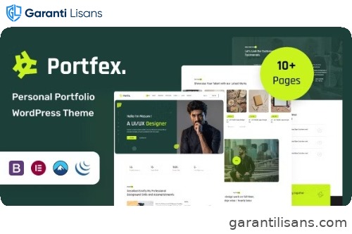 Portfex – Personal Portfolio WordPress Theme