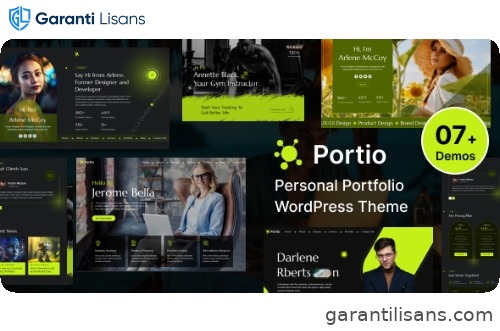 Portio – Personal Portfolio Resume WordPress Theme