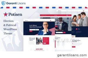 Potisen – Election & Political WordPress Theme
