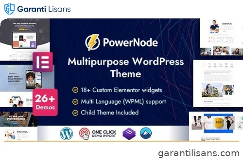 PowerNode – Multipurpose WordPress Theme
