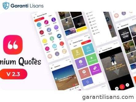 Premium Quotes – Quotes App With Admin Panel, AdMob and FAN Ads