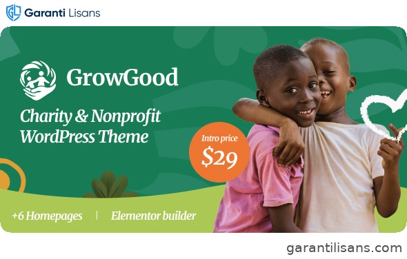 GrowGood – Charity & Nonprofit WordPress Theme