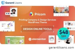 Pricom – Printing Company & Design Services WordPress theme