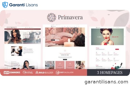 Primavera – Beauty Salon & Hairdresser WordPress Theme