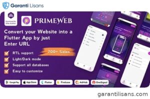 Prime Web – Convert Website to a Flutter App | Web View App | Web to App