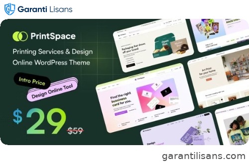 PrintSpace – Printing Services & Design Online WooCommerce WordPress theme