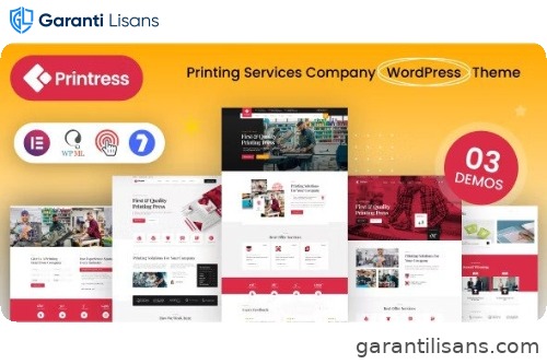 Printress – Printing Services Company WordPress