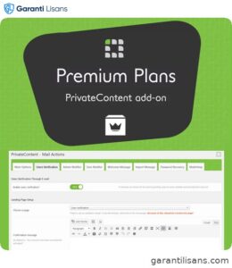 PrivateContent – Premium Plans Add-on
