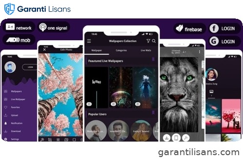 Pro 4K Wallpaper 2022 & Photo Editor System – AdMob & Facebook Bidding Ad & Push Notifications