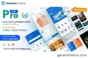 ProKit Flutter – Best Selling Flutter UI Kit with Chat GPT App