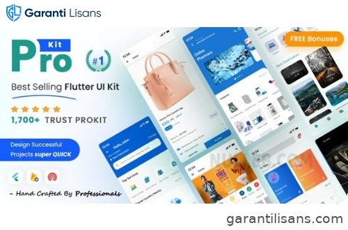 ProKit Flutter – Best Selling Flutter UI Kit with Chat GPT App