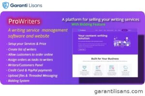 ProWriters – Sell writing services online