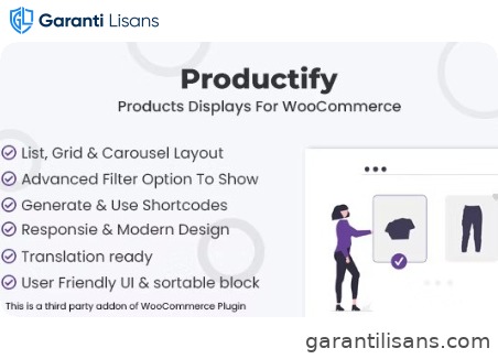 Products Displays For WooCommerce – Productify