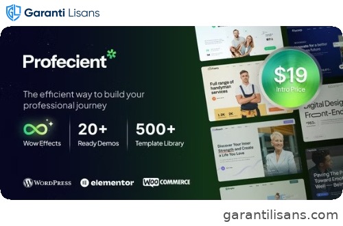 Profecient – Multipurpose Elementor Business & WooCommerce WordPress Theme