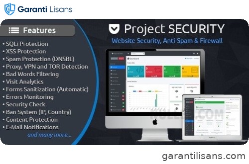 Project SECURITY – Website Security, Anti-Spam & Firewall
