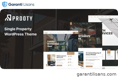 Prooty – Single Property WordPress Theme