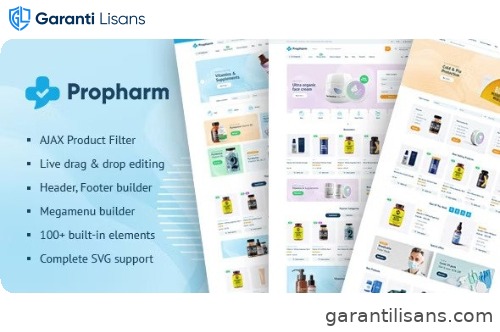 Propharm – Pharmacy & Medical WordPress WooCommerce Theme