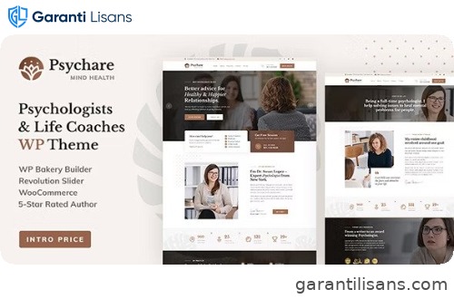 Psychare – WordPress Theme for Psychologists & Life Coaches