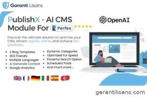 PublishX – AI Powered CMS For Perfex CRM