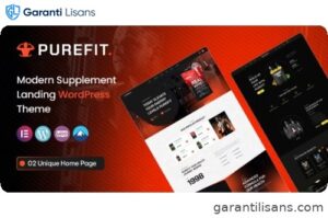 Purefit – Health Supplement WordPress Theme