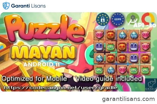 Puzzle Mayan (Admob + GDPR + Android Studio)