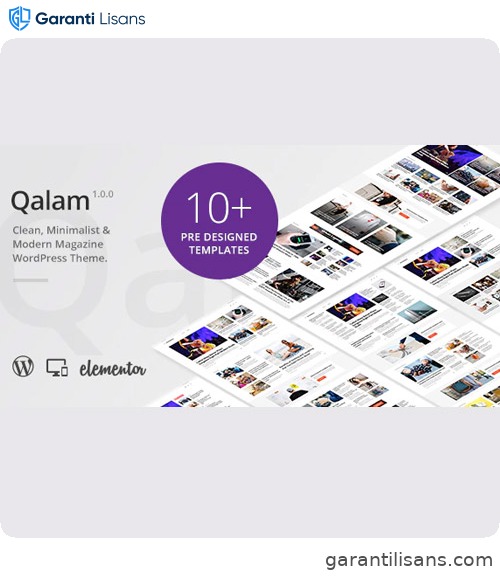 Qalam – NewsPaper and Magazine WordPress Theme