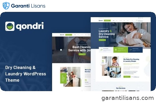 Qondri – Dry Cleaning & Laundry Services WordPress Theme