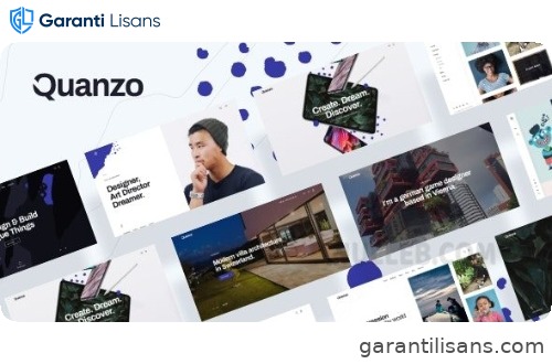 Quanzo – Personal Portfolio WordPress Theme