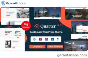 Quarter – Real Estate WordPress Theme