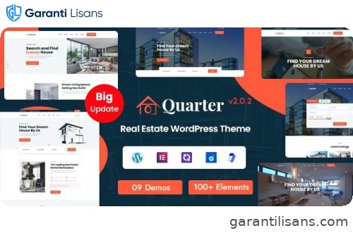 Quarter – Real Estate WordPress Theme
