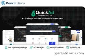 Quickad Classified Ads CMS PHP Script
