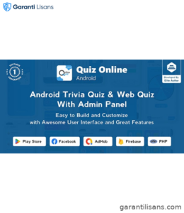 Quiz Online | Trivia Quiz | Android Quiz Game with Web Quiz + Admin Panel