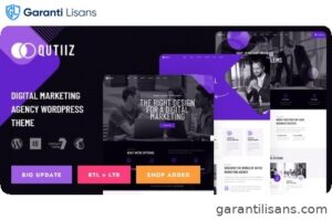 Qutiiz – Digital Marketing Agency WordPress Theme