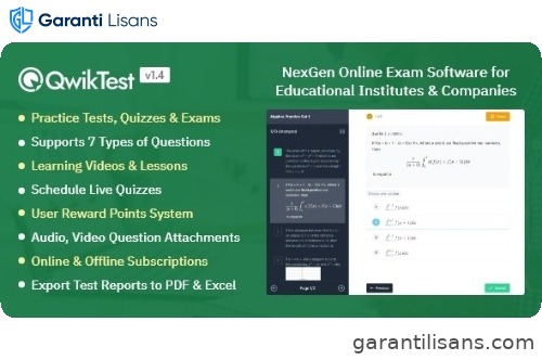 QwikTest – NexGen Online Exam & Quiz Software