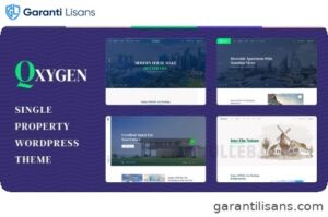 Qxygen – Single Property WordPress Theme