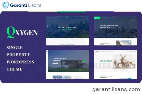 Qxygen – Single Property WordPress Theme