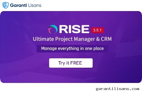 RISE – Ultimate Project Manager & CRM