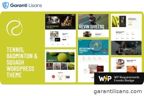 Racquet – Tennis, Badminton & Squash WordPress Theme