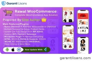 Rawal – Ionic Woocommerce & Flutter Woocommerce Full Mobile Application Solution with Setting Plugin