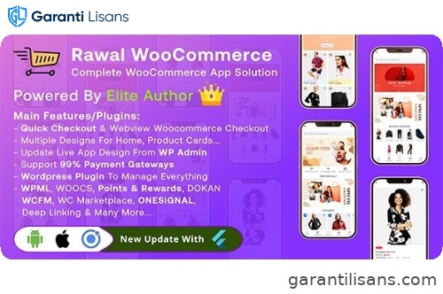 Rawal – Ionic Woocommerce & Flutter Woocommerce Full Mobile Application Solution with Setting Plugin