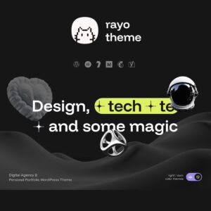 Rayo – Digital Agency & Personal Portfolio WordPress Theme