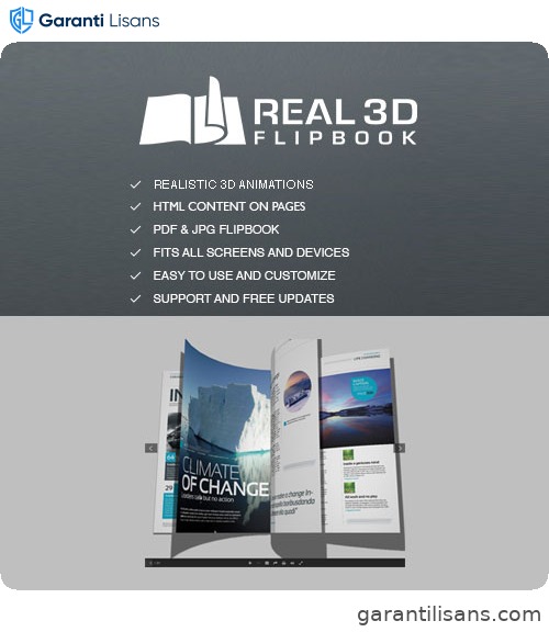 Real 3D Flipbook