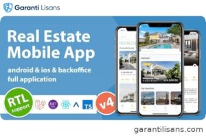 Real Estate Mobile App with Admin Panel | React Native & PHP Laravel 10.0
