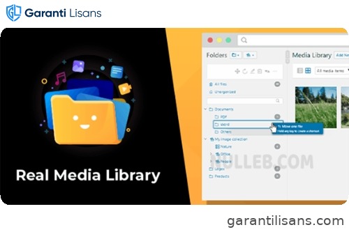 Real Media Library: Media Library Folder & File Manager for Media Management in WordPress