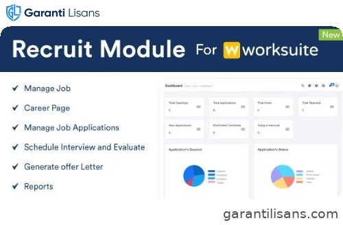 Recruit Module For Worksuite CRM